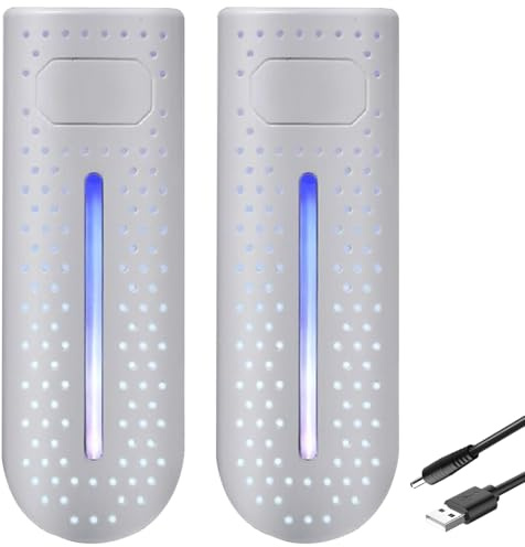 Skotorkare 360° USB UV-ljus deodoriserande PTC-värme antiflammande stöveltork 65 ℃ konstant temperatur universella strumpor stövelvärmare för hem sovsal resor