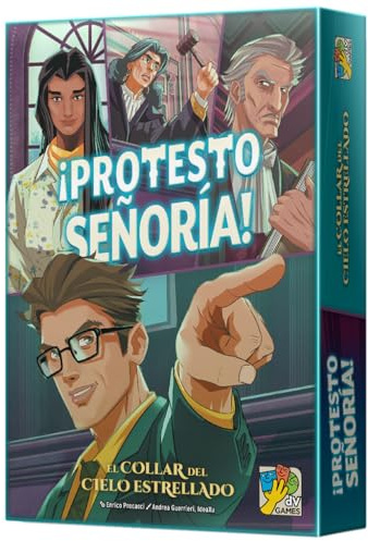 dV Giochi ¡Protesto Señoría!, Juego de Mesa, A Partir de 14 Años, De 1 a 6 Jugadores, 75 Minutos-90 Minutos por Partida, Español