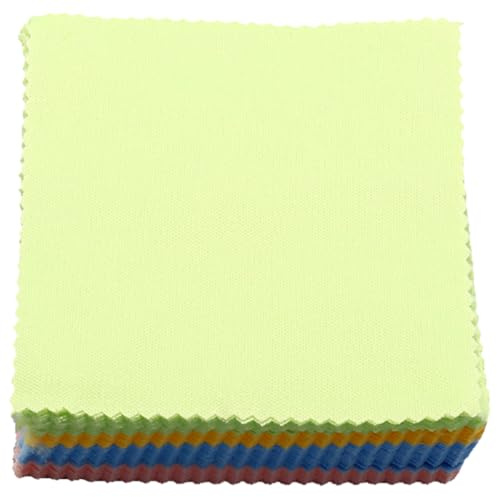 MAGICLULU Paños de Limpieza para Gafas y Pantallas Electrónicas, Paño Liso de Tejido de Punto, Fácil de Llevar, Paquete de 100 Unidades para Uso Personal y Comercial