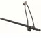 Shield Autocare Black Steel Roof Bike Carrier Car Roof Top Bicycle Carrier, Upright Roof Mount Bike Rack, Bicycle Racks Lockable Anti Theft Fits Most With Roof Bars/Carrying Frame With Keys