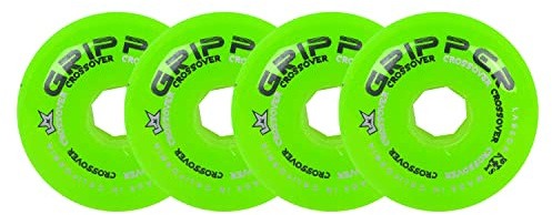 Labeda Ruote da Hockey Crossover X-Soft 74A Green 76 mm – Set di 4