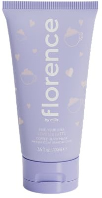 florence by mills Feed Your Soul Love U A Latte Coffee Glow Face Mask, 3.4 fl oz/ 100mL
