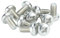 RC Screws M4 (4mm x 10mm) Pozi Pan Head Machine Screws - A2 Stainless Steel (Pack of 20)
