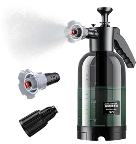 Autowasch-Schaumsprüher – Hochdruck-Schaumkanone, tragbarer Seifenbehälter | Einstellbares Sprühmuster, Schnellanschluss, perfekt für die Autopflege, die Außenreinigung von Häusern und Außenflächen