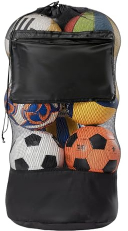 AMFUN Fotboll nätväska (mörk-70 x 90 cm)
