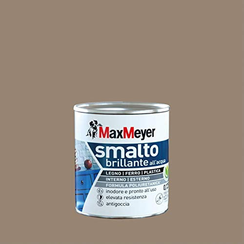 Maxmeyer Smalto All'Acqua Poliuretanico Brillante Yuta 0,125 L