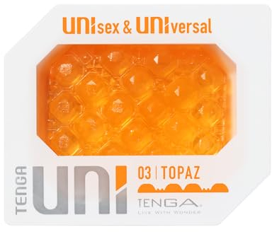 Tenga Uni Topaz Masturbator Transparent 6 cm