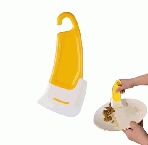 CHEFZOCO Raspador De Silicona Para Cocina, Espátula de silicona, Rasqueta de cocina, Espátula flexible cocina, Raspador de repostería, Rascador de silicona, Utensilio de cocina, Raspador multiusos
