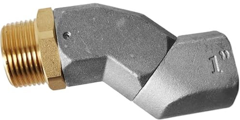 Adattatore per blocco articolato, cavità girevole | Chiave rotativa in lega di zinco, ricambio automobilistico sigillato NPT -Accessori per carburante liquido