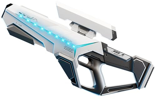 Pistola ad Acqua Elettrica,Pistole ad Acqua Potenti a Lunga Distanza,Water Gun,Pistola ad Acqua Giocattolo,Pistole ad Acqua Automatica,per Feste Estive in Piscina Aperto Spiaggia e Giardino