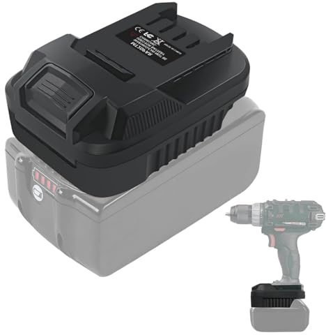 MT20PAR Akkuadapter für Makita auf Parkside, Konverter für Makita 18V Lithium-Akku auf für Parkside 20V XTeam Elektrowerkzeuge PAP20A1 B1 B3(Keine Batterie)