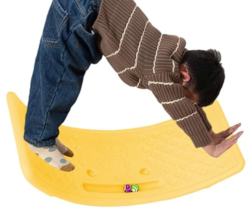 Tablero basculante para niños, Tablero oscilante para niños - Aprendizaje del equilibrio del entrenador de abierto - Entrenador oscilante, tabla de práctica de equilibrio para ejercicio de niñas y niñ