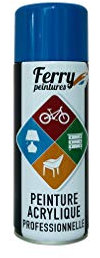 Bombe de peinture Bleu ciel - 400ml - Qualité Professionnelle - Ferry