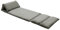 vidaXL Bodenstuhl Faltbar Schlafsessel Sofastuhl Sessel Lounge Bodensessel Liege Bodenkissen Sitzkissen mit Rückenlehne Dunkelgrau Mikrofaser