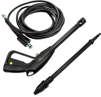 Pistola Ad Alta Pressione Professionale Lavaggio Auto Resistente Tubo 500cm Per Pulizia Vetri Giardino Pareti Auto Accessori Idropulitrice Universale Design Ergonomico Impugnatura Comoda