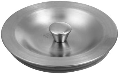 DOITOOL 3pcs Stainless Sink Stopper Flat Suction Sink Plug Strainer for Kitchen Drain Plug