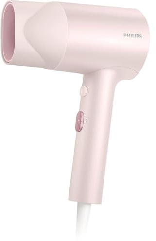 Philips Hair Dryer Series 3000 BHD321/50, 1600 W, 2 speed settings, 2 heat settings, Ionic care, Pink