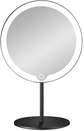 Blomus MODO 66350 LED Kosmetikspiegel, Schwarz