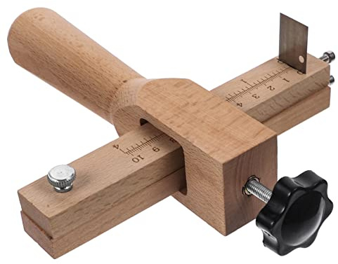 Anneome Cortadora De Cinta De Cuero Ajustable Herramienta Portátil Para Cortar Correas y Tiras De Cuero Para Manualidades