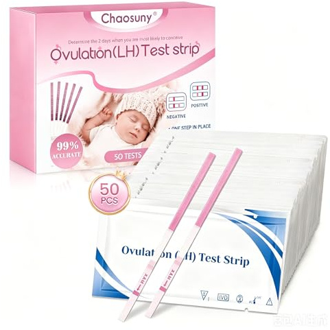 50 Bandelette di Rilevamento per la Pianificazione Famigliare e il Seguimento del Ciclo, Rilevamento Fertilità e Concezione