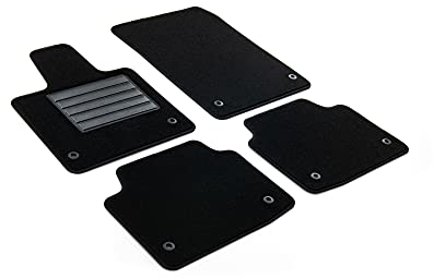 MDM SP-7853 Fußmatten Velours Autoteppich passend für Jaguar I-Pace 2018>