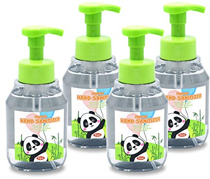 SIPA Foaming Hand Sanitizer 10.8oz (320ml), Alcohol-Free, Fresh Scent, Moisturizing Hand Perfect for Sensitive Skin Non-sticky, No Rinse, (PACK OF 4)