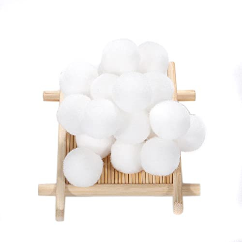 500 pezzi Mini pompon per il fai da te, pompon da 15 mm, palline con piccole cime, palline di peluche, decorazione di pompon in feltro, accessori per il fai da te per decorare, abbellire, cucire
