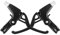 PIQIUQIU Leve del Freno della Bicicletta in Lega di Alluminio - MTB Road Bike Grips, 2,2 cm Diametro, Parti della Bicicletta (Nero)