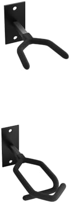 MiOYOOW Waffenständer zur Wandmontage, Verstellbare Robuste Schrotflinten Haken, Vertikaler Waffenständer mit Weicher Polsterung für Gewehre, Schrotflinten, Airsoft, Bogen, Hält Bis Zu 40 Pfund