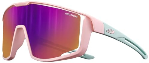 Julbo Fury S Gafas de Sol, Pastel Pink/Pastel Blue, 8-12 Years Unisex niños