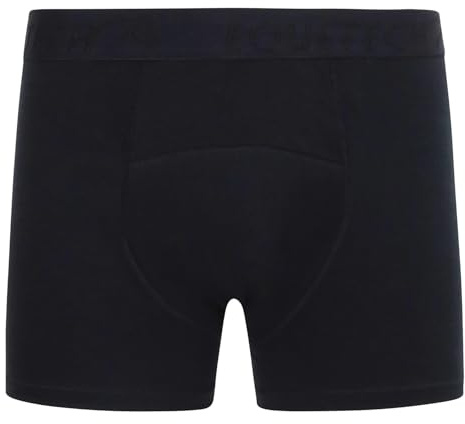 Equetech Caleçon d'équitation rembourré pour homme - Noir - Taille L - Boxer d'équitation pour plus de confort et de protection