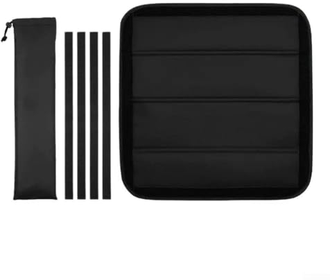 Cubierta de tragaluz para caravana, plegable, cubierta opaca para tragaluz, 41 x 41 cm, para caravana, garaje, techo, puerta, tragaluz, protector de privacidad