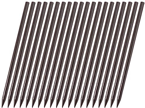 20pcs bois bâtons de de cheveux naturels chinois droites épingles à cheveux pour les femmes filles