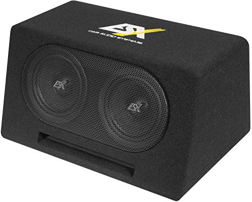 ESX DBX206Q | 2 x 16,5 cm (6.5') Dual-Bassreflex Subwoofer System Belastbarkeit 300/600 Watt RMS/max.