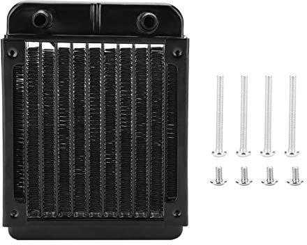 120mm Radiatore Spessore per Raffreddamento a Liquido 10 tubi Radiatore Di Raffreddamento Ad Acqua Della Cpu Del Computer Per Tubi Con Diametro 8-10 Mm