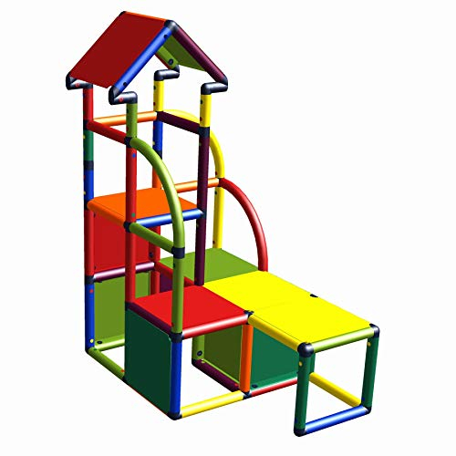 move and stic - Torre da arrampicata CARA Torre da gioco multicolore adatto per cameretta dei bambini, sala giochi o giardino