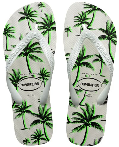 Havaianas Aloha Homme FlipFlop White/White/Green 35 EU