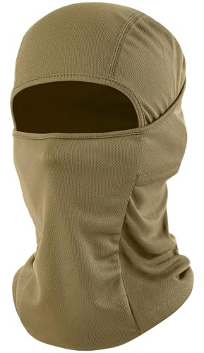 Fuinloth Balaclava Motor Vindtät UV Kylning Unisex Kaffe