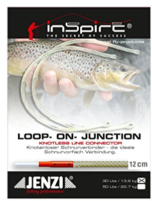 Loop on Junction Line Connector 30 Lbs./13,6 kg, Tragkraft: 13,6 kg
