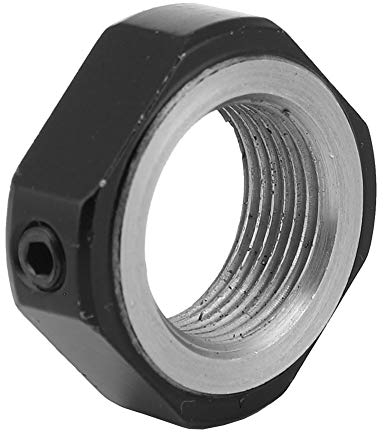 Écrou de Blocage en Métal,1Pcs Contre-Écrou en Laiton Intégrés de Haute Précision Accessoires de Vis à Billes(M12x1mm)