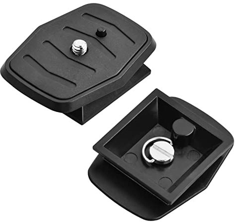 Joyan Plaque de Dégagement Rapide Plaque de Fixation Rapide en Plastique, Plateau Rapide pour Appareil Photo Plaque de Montage Antidérapant pour Appareil Photo, Plateau Rapide Tête de Trépied