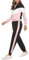 Marvmys Streatwear Trainingsanzüge Damen Leicht Sportanzug Freizeitanzug Jogginganzug Langarm mit Reißverschluss Kordelzug Taschen