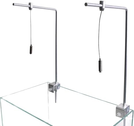 Bamberg Verstellbare Halterung für Aquarien, LED-Universal-Lichtständer für Aquarien, Lichtständer-Aufhängeset, Aquarium-Zubehör