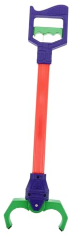 TOBBOMEY Brazo Robótico De Juguete Pinzas Elásticas para Niños Grandes, Herramienta Interactiva De Coordinación Mano-Ojo Mango Largo, Juego Educativo para Desarrollo Motriz y Diversión Familiar