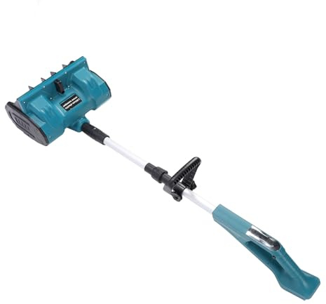 MasYosh -Schneeschaufel, 21 V Batteriebetriebene Elektrische Schneekehrmaschine mit Ausziehbarer Stange und Verstellbarem Griff, für BL1820 BL1830 BL1840 BL1850 BL1860