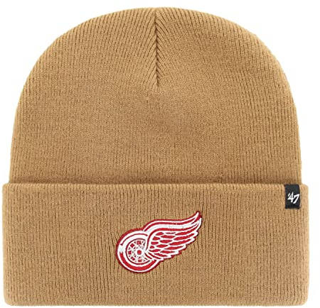 '47 Brand Wintermütze - Haymaker Detroit Red Wings Camel