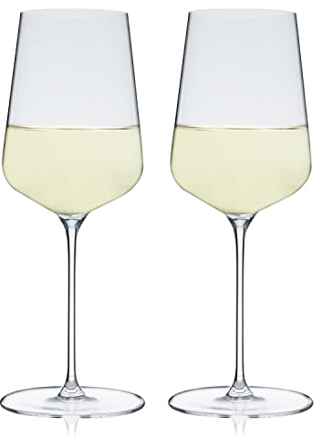 Spiegelau & Nachtmann, 2-teiliges Weißweinglas-Set, Kristallglas, 430 ml, Definition, 1350162