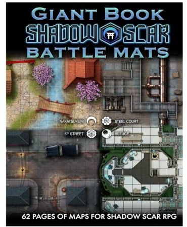 Loke Battle Mats -Giant Book of Shadow Scar Battle Mats
