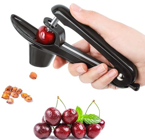 Cherry Pitter Tool Pit Remover Heavy-Duty Stainless Steel Olive Pitter Tool for Making Cherry Jam
