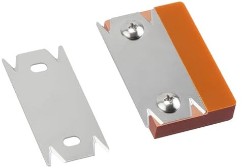 Limeow 1 Ud Cepillo Carpintero,Cepillo Madera,Cepillo Carpintero Manual,Cepilladora Mano,Cepilladora Bordes Manual con 2 Cuchilla de Repuesto para El Cuchillo de Encolar de Madera Pvc Abs (Naranja)